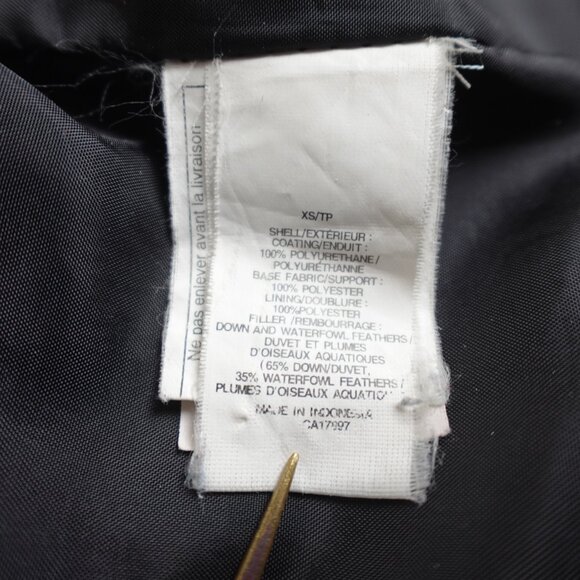 GAP Down Puffer Vest Women's XS Stretchy Ribbed Sides Outdoor Casual - Picture 4 of 8